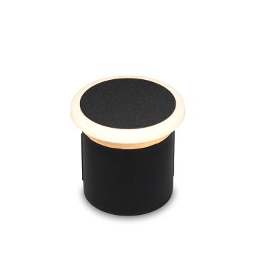 Nine | ground light | all around black | warm white | OutdoorPro+ | 12 volts