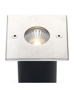 Cree LED Bodeneinbaustrahler Meda | Warm Weiß | 5 Watt | Eckig | 24 Volt