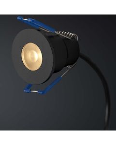 Cree LED recessed spotlight Valencia black los | warm white | 3 watt