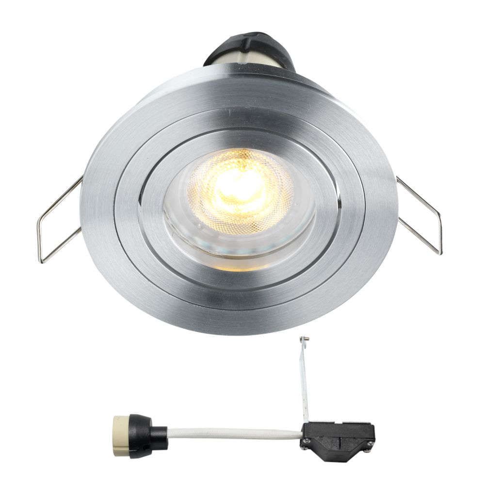 Coblux LED inbouwspot, warmwit, 4 watt
