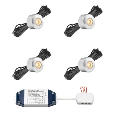Cree LED spot en surface Gomera bas | blanc chaud | lot de 4, 6, 8, 10 ou 12 pièces