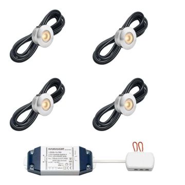 Cree LED recessed spotlight Aragon bas | warm white | set of 4, 6, 8, 10 or 12 pieces