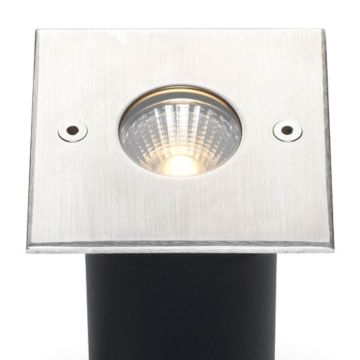 Cree LED Bodeneinbaustrahler Meda | Warm Weiß | 5 Watt | Eckig | 24 Volt