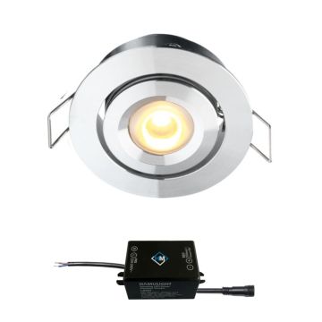 Cree LED recessed spotlight Toledo in | warm white | 3 watt | dimmable | tiltable | different colours