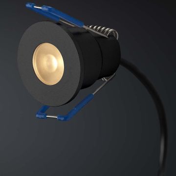 Cree LED recessed spotlight Valencia black los | warm white | 3 watt