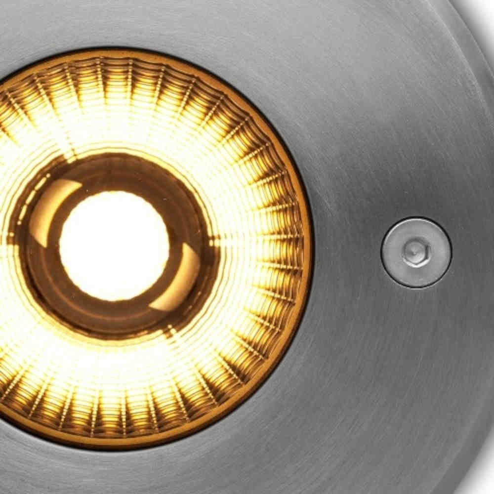 Cree LED Bodeneinbaustrahler Faro | Warm Weiß | 10 Watt | Runde