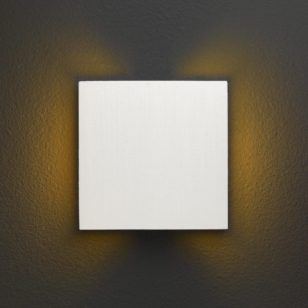 Cree LED Treppenbeleuchtung Hernani | Weiß | Eckig | Warm Weiß | 1 Watt