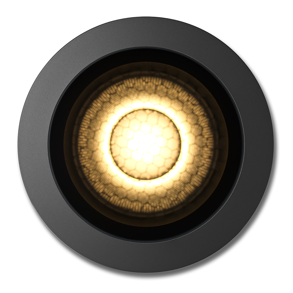 Beira | ground light | round black | warm white | OutdoorPro+ | 12 volts