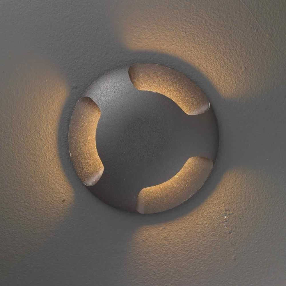 Cree LED ground spotlight Lagoa | warm-white | 3 watt | round | 3-light | 24 volt