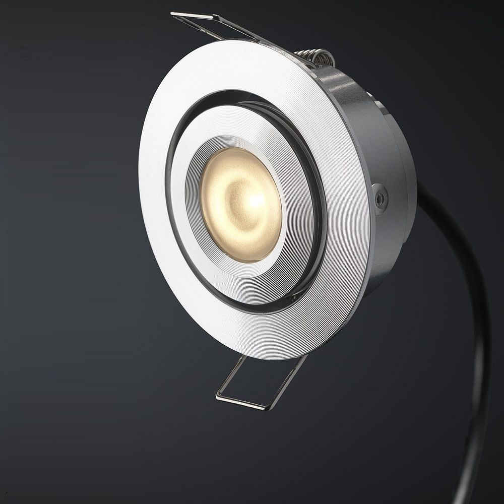 Cree LED inbouwspot Toledo bas | kantelbaar | warmwit | set van 4, 6, 8, 10 of 12 stuks