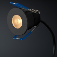 Cree LED recessed spotlight Valencia black los | warm white | 3 watt L2325