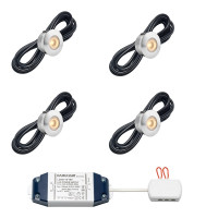 Cree LED recessed spotlight Aragon bas | warm white | set of 4, 6, 8, 10 or 12 pieces L2233