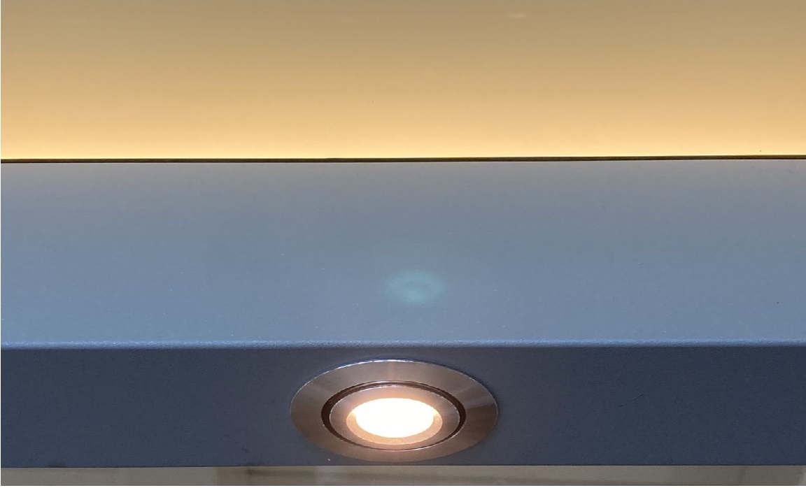 LED Streifen Terrassenüberdachung